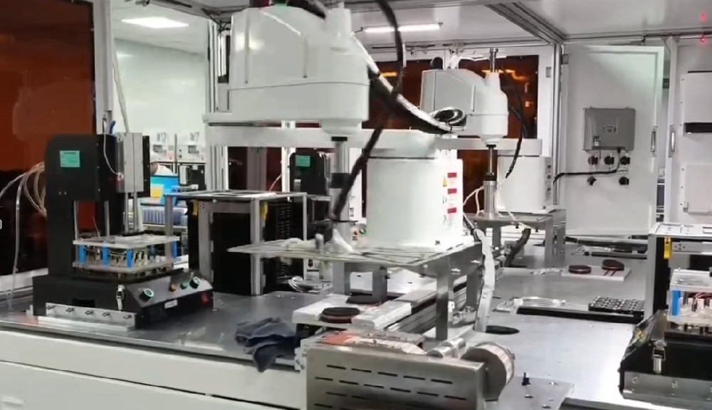 機器人上下料視頻4